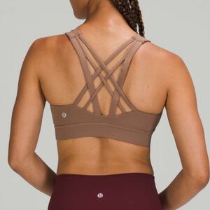 NEW Lululemon Free To Be Elevated Bra *Light Support, DD/E Cup Cacao Size 6 Sz 6